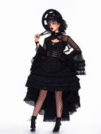 Ismailia - Gothic Lolita JSK Dress, Lace & Rose and Accessories - image 11