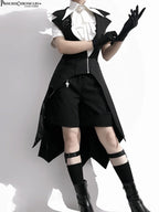 The Dawn of Arrival - Ouji Lolita Fitted Blouse with Detachable Jabot - image 10