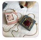 Gothic Lolita Retro Bag Baroque Square Crossbody Bag - image 3