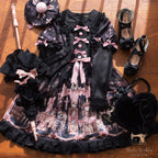 Missing Lamb Case - Gothic Lolita Dress Set with Sheep Prints - image 56