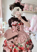 Sweet Lolita Heart-shaped Bag, Chocolate Inspired - image 2