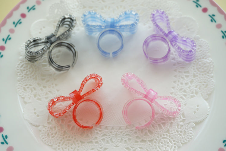 Sweet Lolita Bow Ring and Necklace - image 38