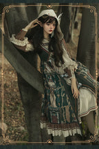 Tarot - Elegant Lolita Dress Classicl Court Style Lolita OP Salopette - image 12