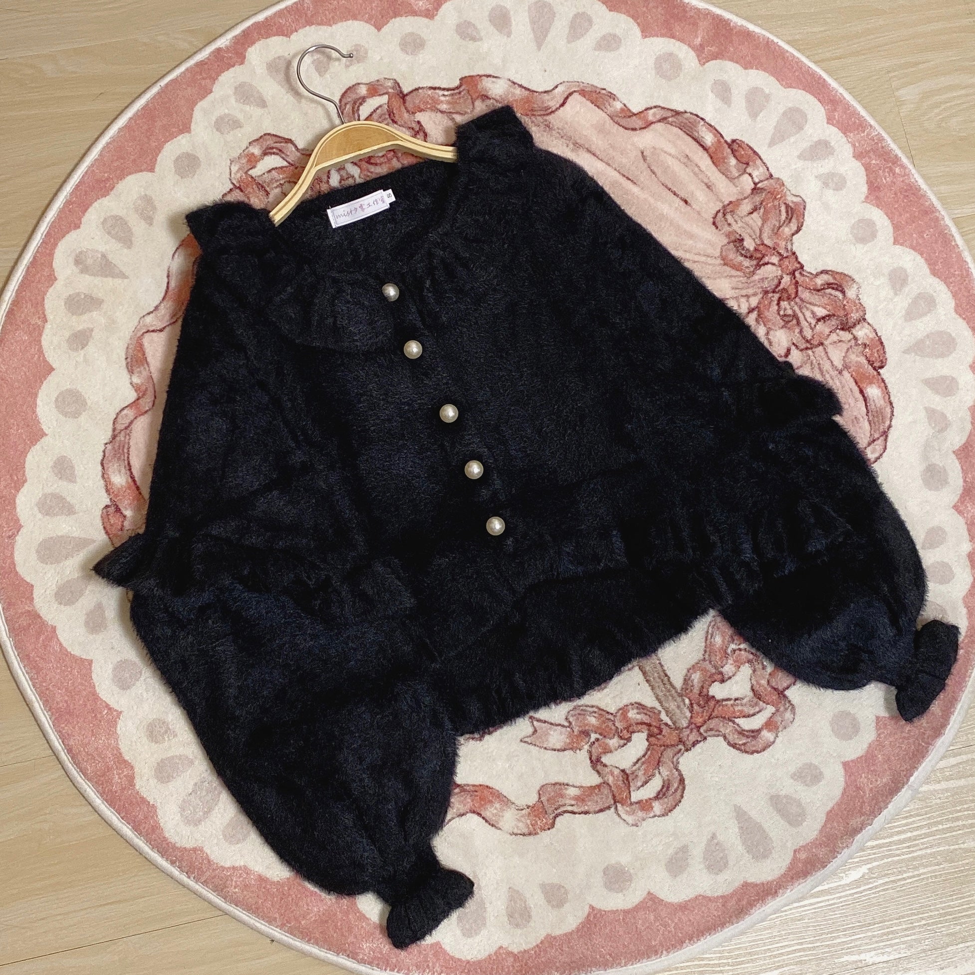 Small Ointment - Sweet Lolita Puff-Sleeve Sweater Coat - image 23
