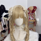 Elegant Lolita Rose Choker Handmade Headdress Set Multicolors - image 12