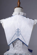 Blue Dragon Bone Ouji Lolita Shorts Suit with Trailing - image 15