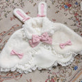 Rabbit-Ear Winter Lolita Cape with Bows - image 1