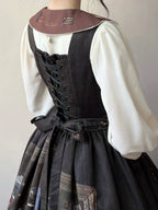 German Bookshelf - Classic Lolita Printed JSK Dress - image 13
