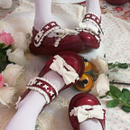 Cute Bow Candy-Colored Lolita Flat Shoes - image 35