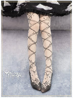 Glass Yarn Gothic Lolita Tights Collection - image 6