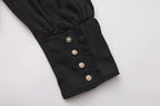 Eternal Rabbit Invitation - Ouji Lolita Ruffle V-Neck Blouse - image 14