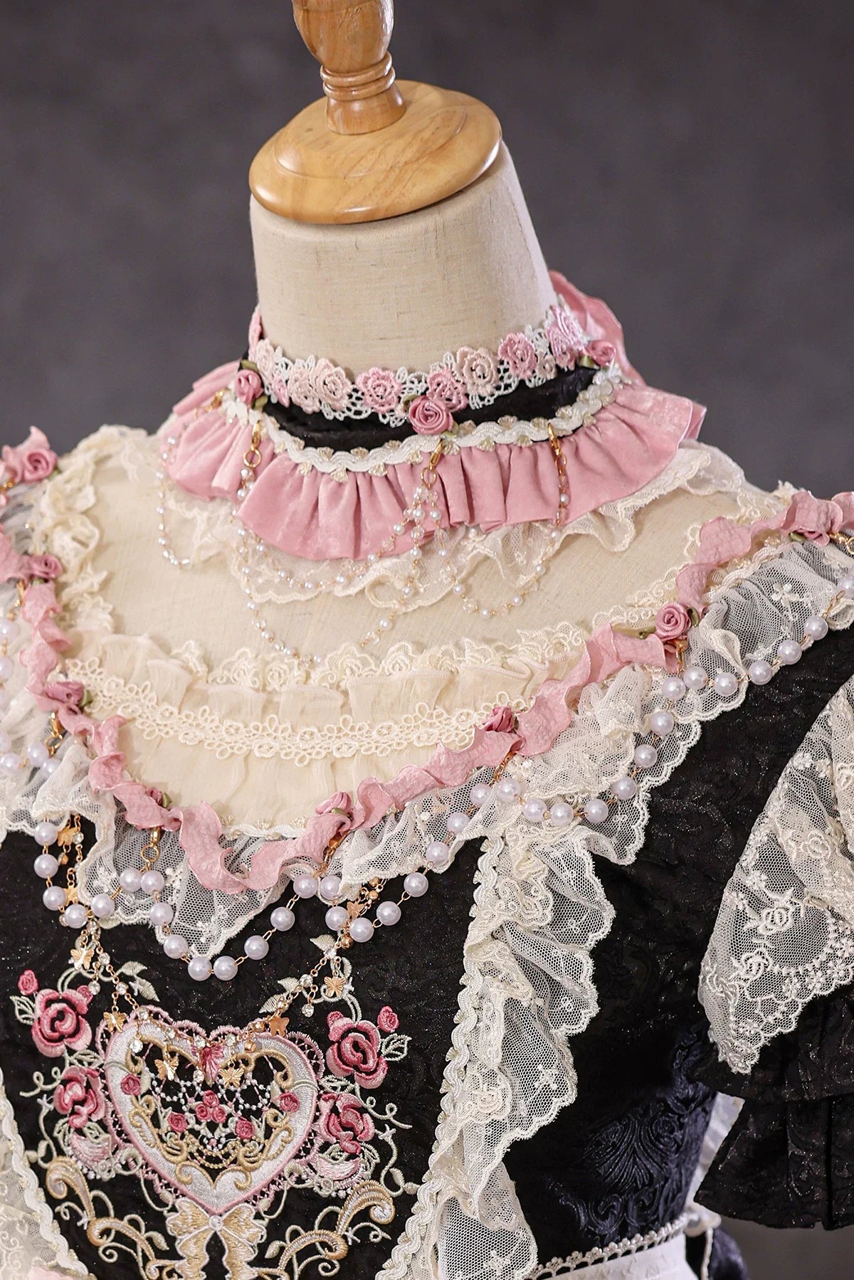 Antique Cake - Vintage Lolita Accessories, Flower Accent - image 20
