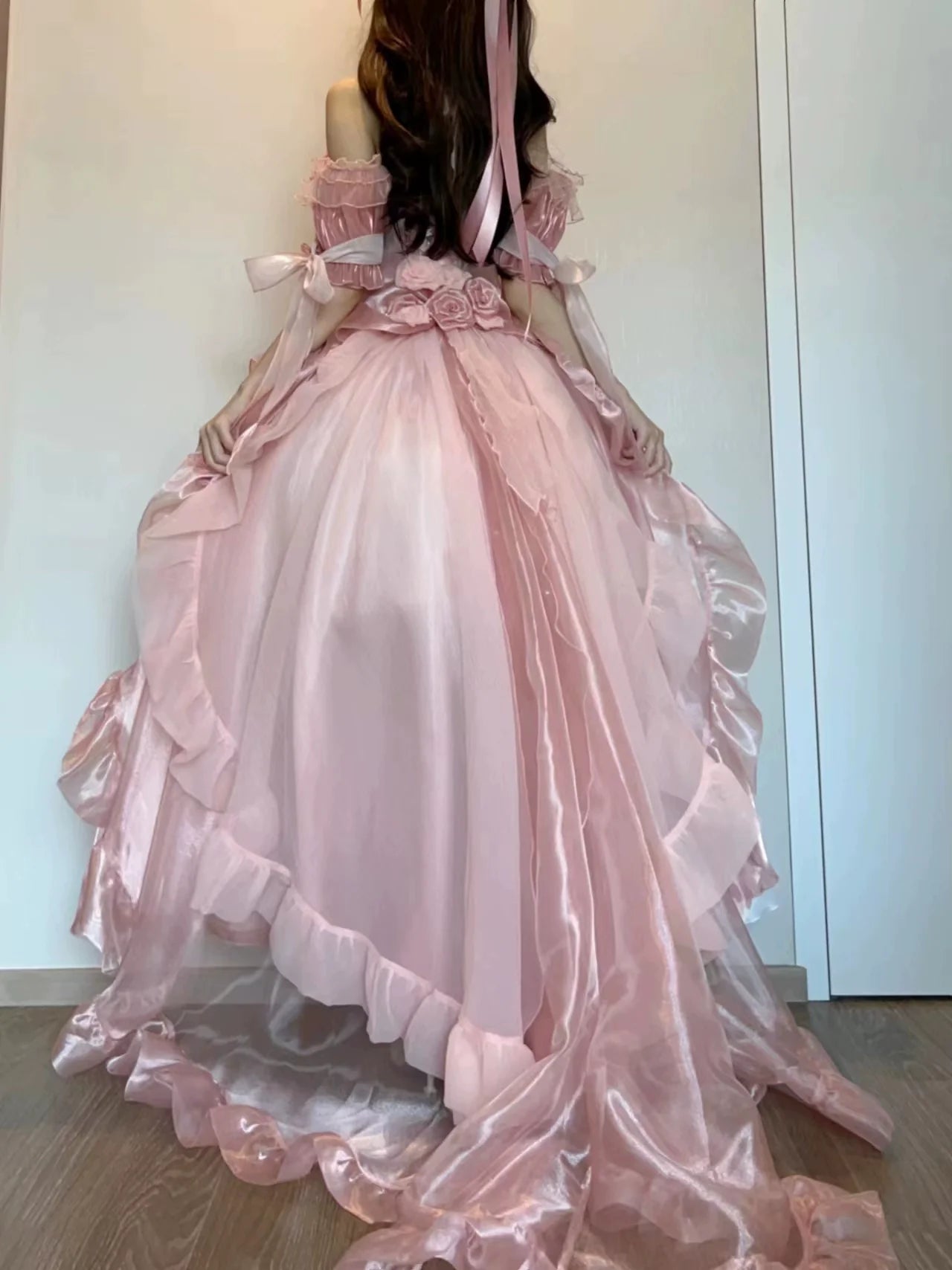 Elegant Lolita Detachable Train & Shoulder Strap Collection - image 2