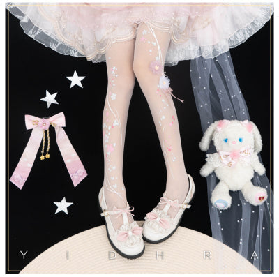 Chinese Qi Lolita 3D Print Pantyhose - image 17