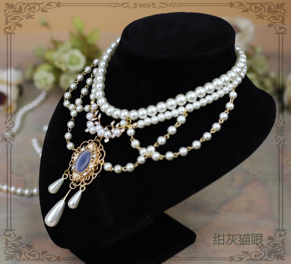 Theresa - Vintage Wedding Lolita Necklace - image 13