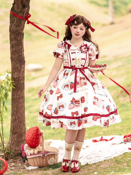 Betty Baby Sweet Lolita OP Dress and Accessories - image 2