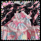 Cheese Cat - Sweet and Playful Strawberry Gingham Lace Cuffs - image 15