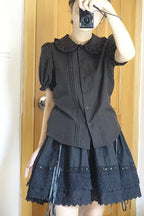 Cotton Embroidery Lolita Petticoat Underskirt - image 8