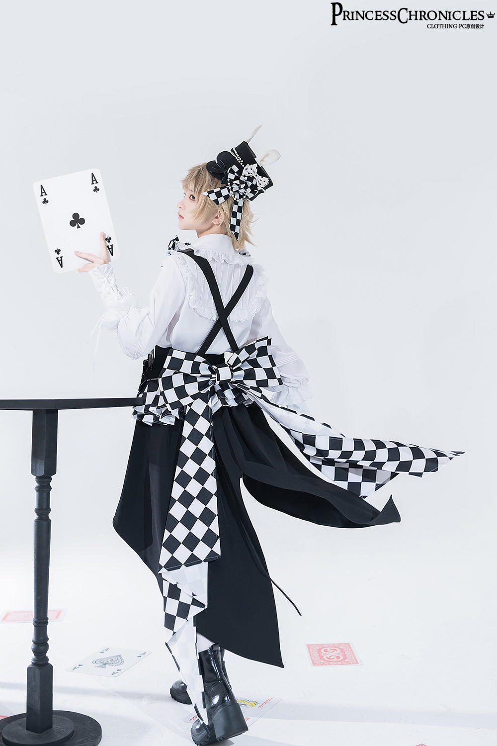 Rabbit Theater Chessboard Ouji Fashion Shirt Set - image 4