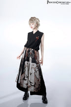 Night Instructions Printed Ouji Trousers - image 8