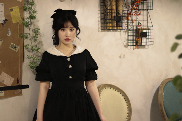 Plus Size Vintage Lolita OP Dress - image 24