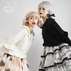 Small Ointment - Sweet Lolita Puff-Sleeve Sweater Coat - image 13