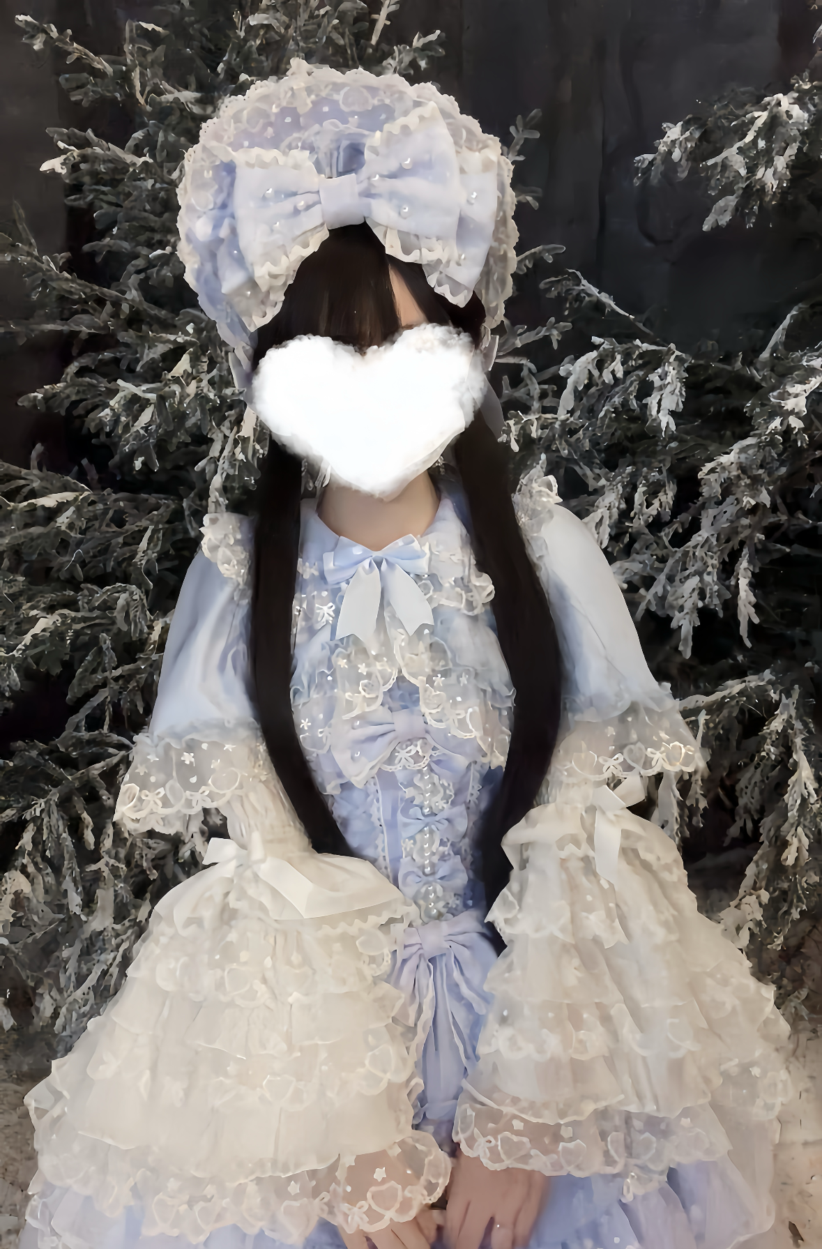 Sugar Girl Love Overture Sweet Lolita Tiered Ruffle JSK and Accessories - image 29