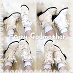 Enthusiastic Ideation - Elegant Lolita Shoes Fleeced Short Martin Boots - image 9