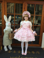Love Descends - Wedding Lolita JSK Dress, White Blouse and Accessories - image 15