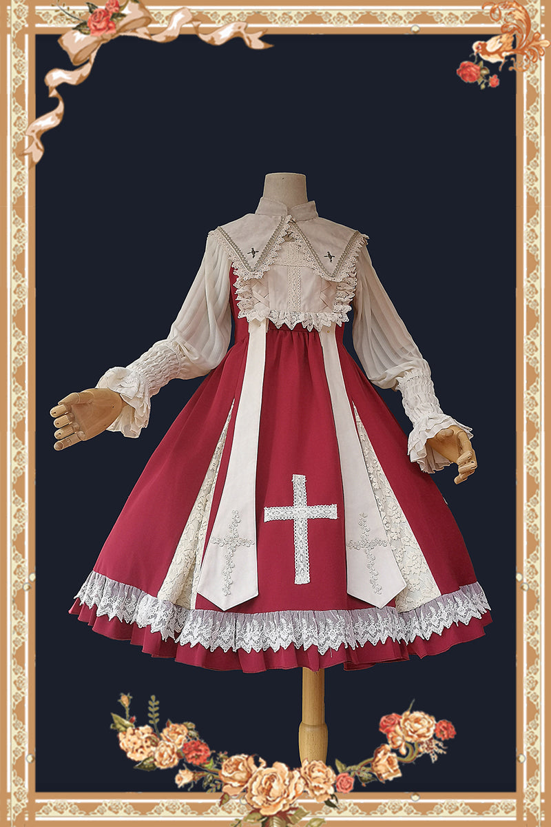 Breath of Heaven - Gothic Lolita JSK Dress and Accessories - image 6