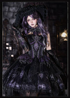 Bone Dragon - Gothic Lolita Corset JSK Dress Set with Embroidery - image 44