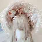 Tea Party Lolita BNT, Necklace and Feather Fan Collection - image 1