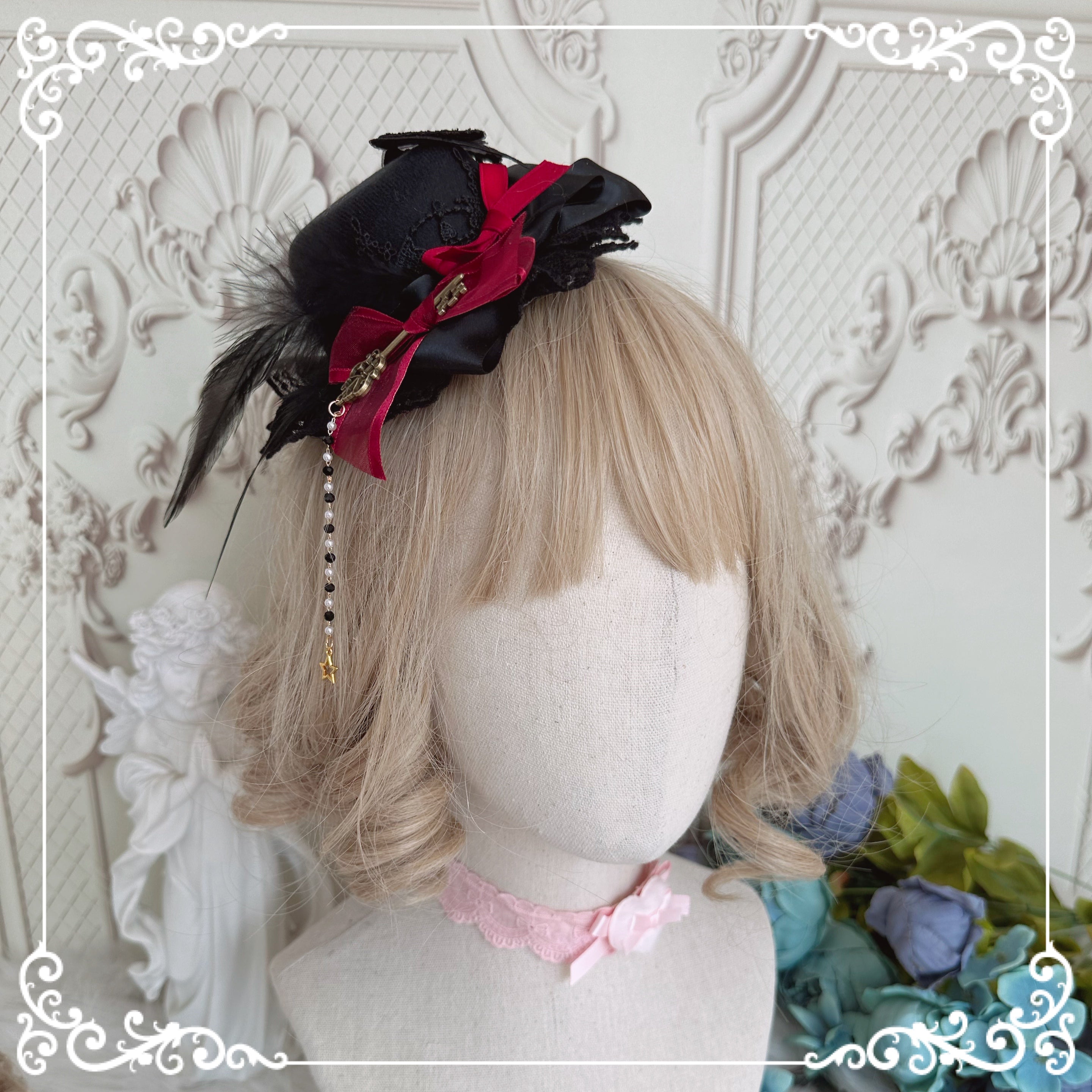 Gothic Lolita accessory Handmade Hairband - image 7