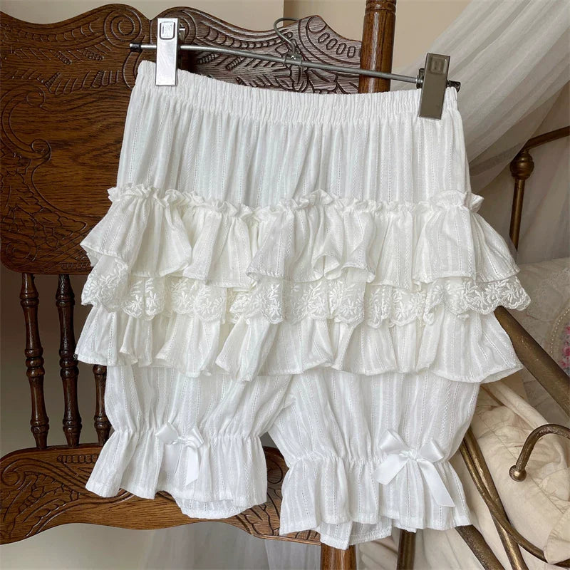Sweet Lolita Cotton Bloomers, Ruffles and Bows - image 7