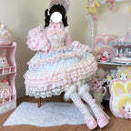 Star Love Song - Wedding Sweet Lolita JSK Suit Doll-like Dress - image 12