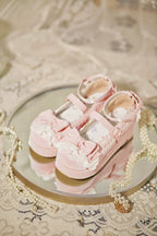 Milky Puff - Sweet Lolita Heels Shoes, Round Toe With Petite Wedge - image 2