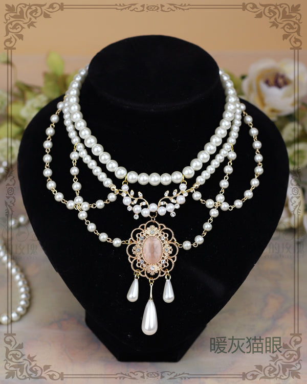 Theresa - Vintage Wedding Lolita Necklace - image 8