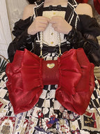 Satin Butterfly Bow Bag Versatile Elegance Lolita Bag - image 8