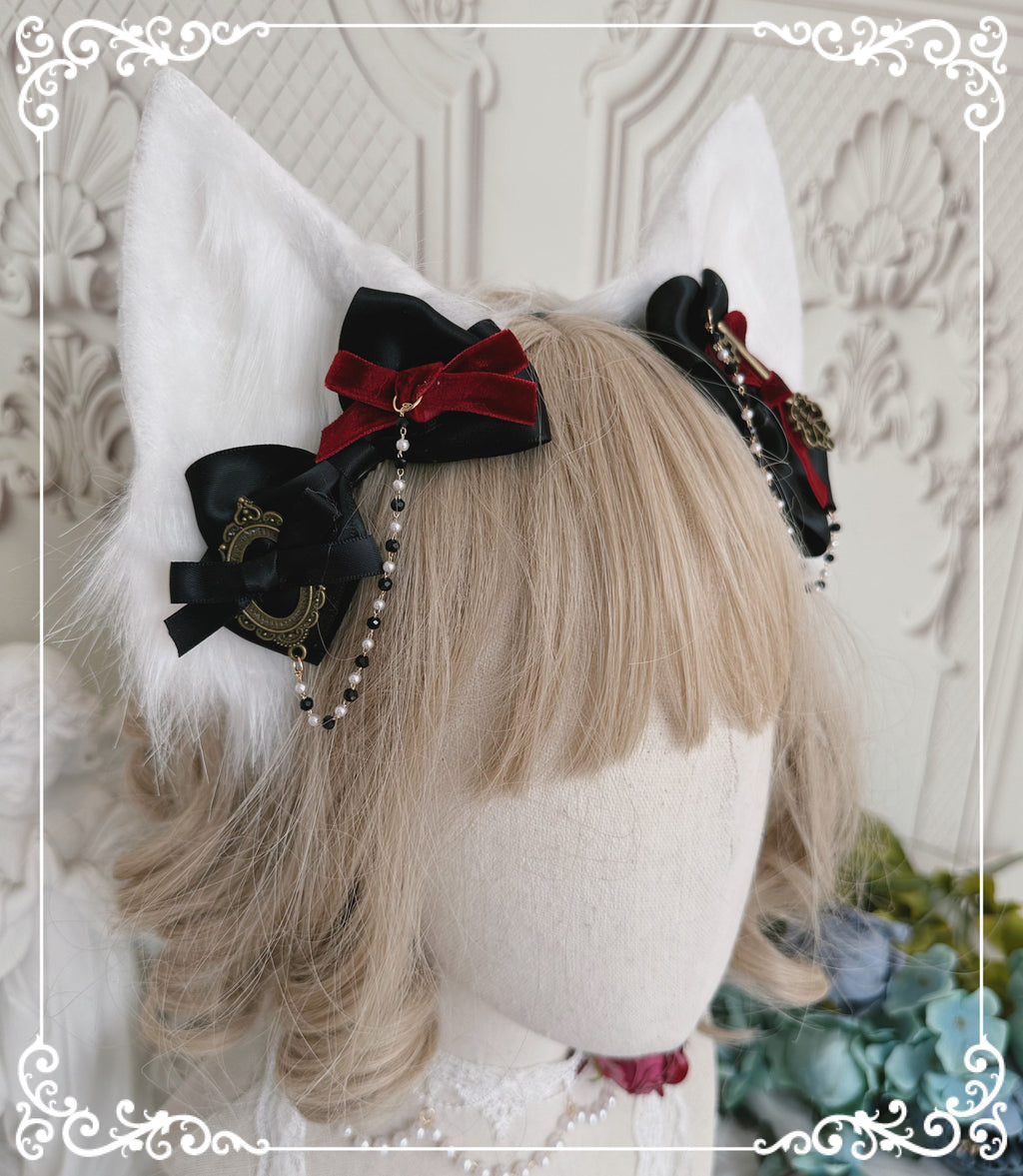Gothic Lolita accessory Handmade Hairband - image 6