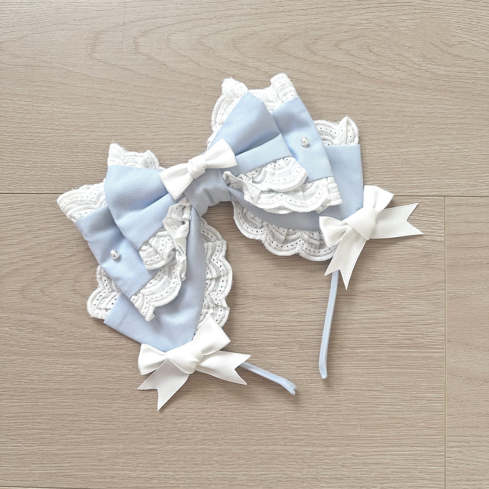 Cream Fondant Sweet Retro Six-Panel Lolita JSK and Accessories - image 26