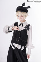 Vintage Kawaii Bow Lolita Beret - image 5