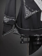 Oathbound Sword - Ouji Top, Shorts and High-Low Coat Collection - image 7