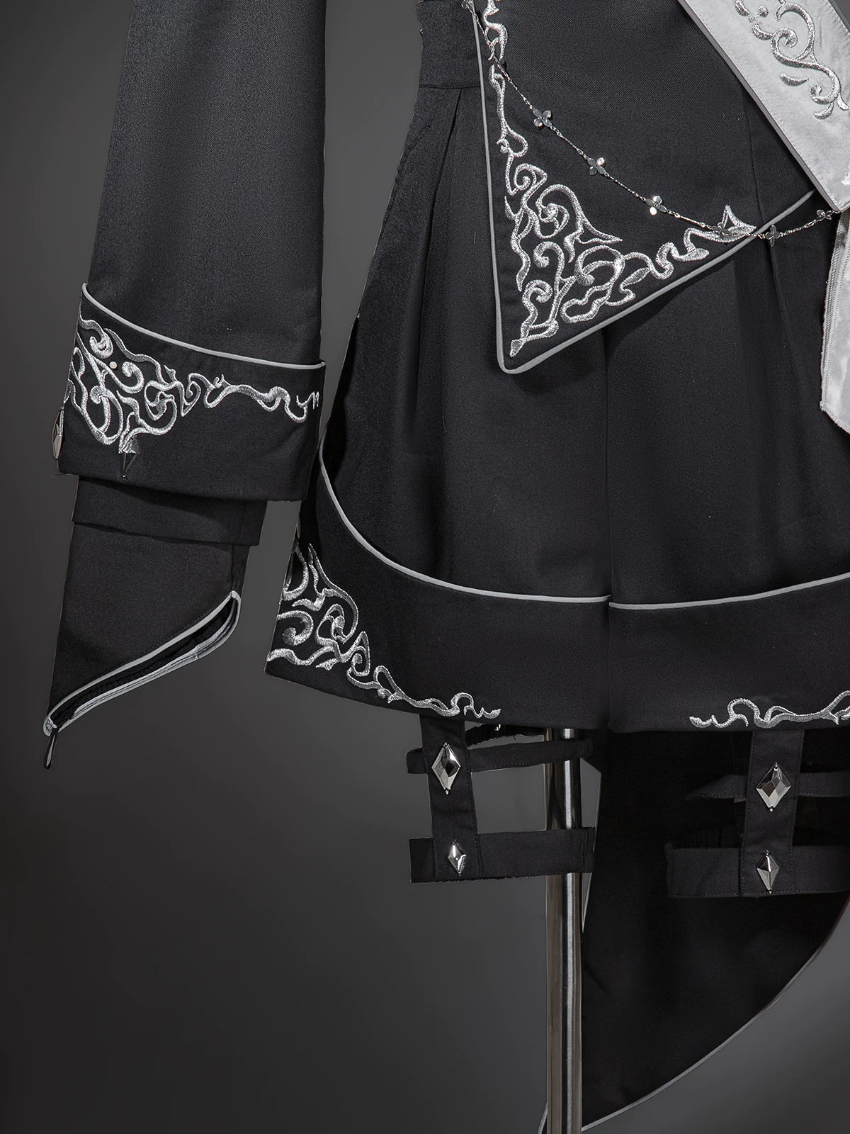 Oathbound Sword - Ouji Top, Shorts and High-Low Coat Collection - image 7