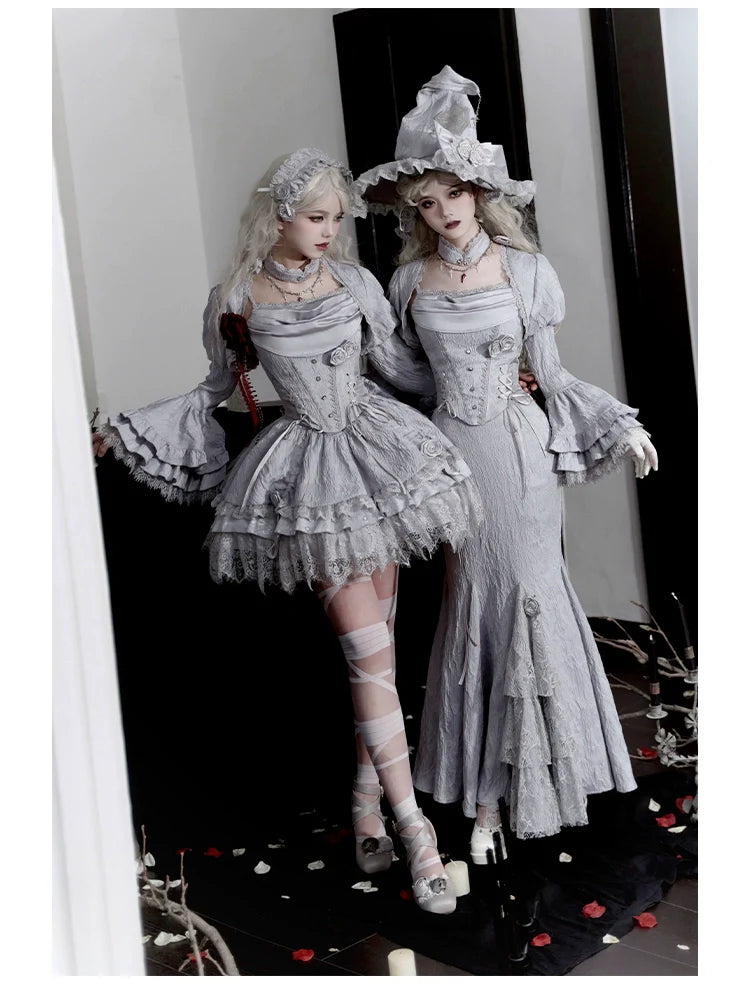 Twilight - Gothic Witch Lolita SK Suit Bodice Mermaid Dress - image 1