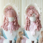 Retro Lolita Wig Short Roman Curl Hairpiece - image 4