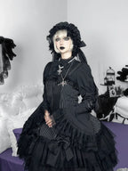 Bunny Fantasy Gothic Lolita JSK Dress and Princess Sleeve Shirt - image 30