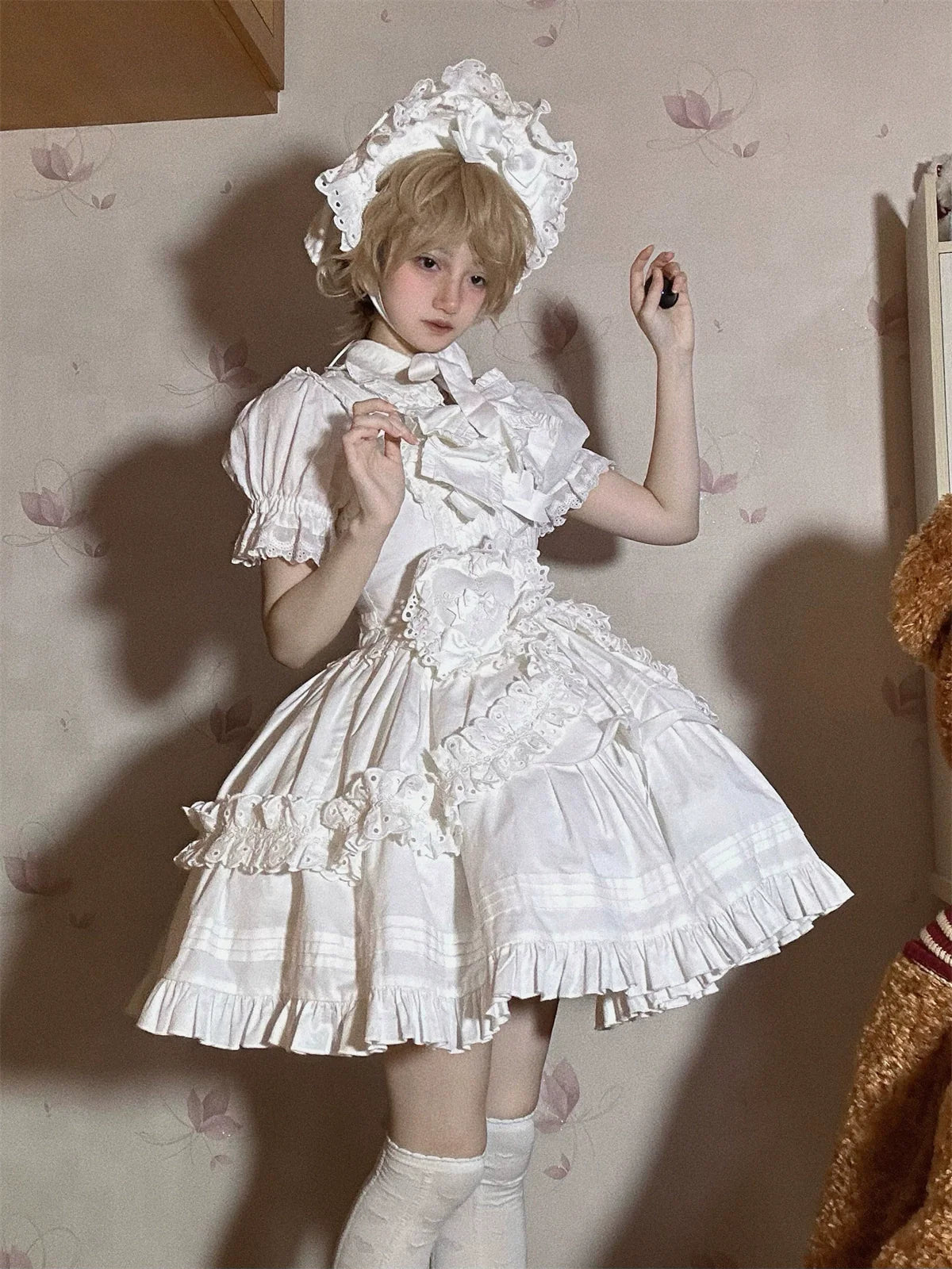 Halloween Gothic Lolita Short JSK Dress - image 13