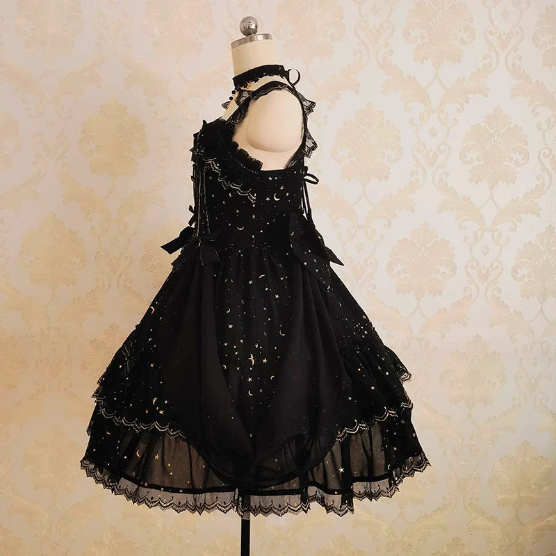 Starlight Nocturne Classic Lolita JSK and Accessories - image 7