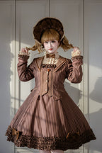Classic Lolita JSK Customized Stripe Lolita Dress - image 37