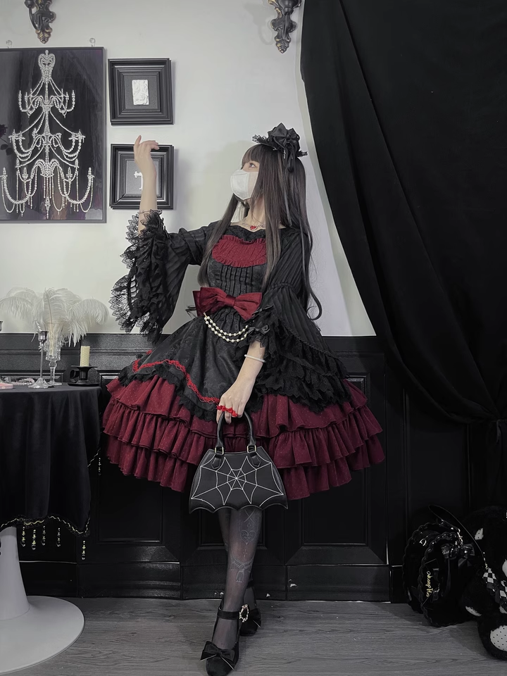 Pearl Box - Classic Lolita JSK, Bustle Back Hem - image 15